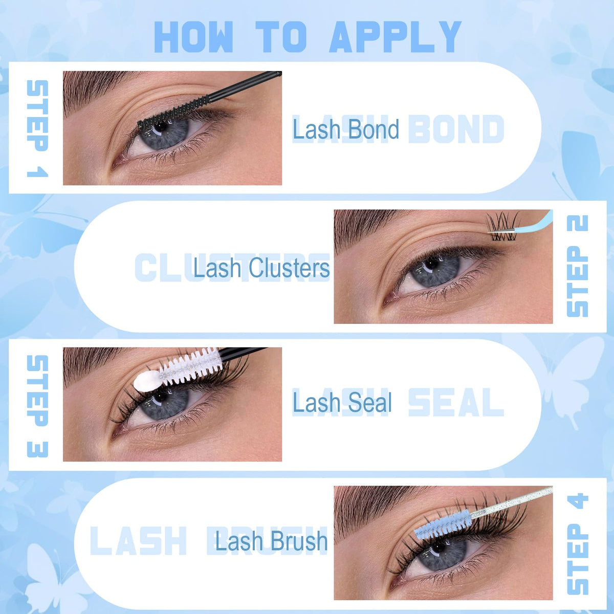 ZANLUFLY vegan, reusable lashes for sustainable beauty