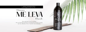 Zap Me Leva Black flat iron close-up sealing shine on each strand.