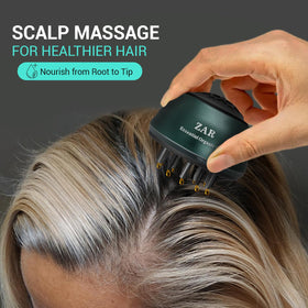 ZAR Hair Oil Applicator Comb side view shows precise root coverage.