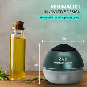 ZAR Hair Oil Applicator Massager handle designed for comfortable use.