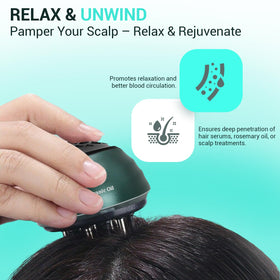 ZAR Hair Oil Applicator 30ml reservoir visible for easy refills.