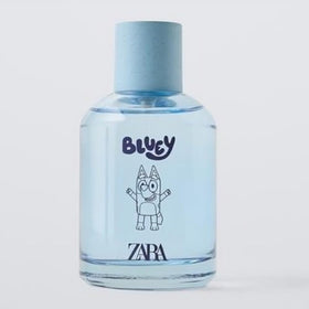 Zara Bluey Ludo Studio EDT packaging highlights kid-friendly design perfect for gifting.