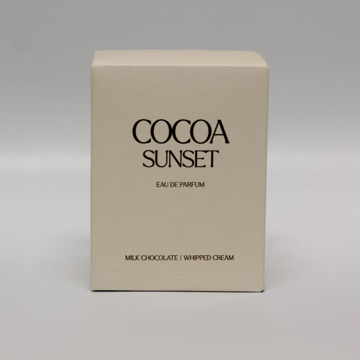 Zara Cocoa Sunset features passion fruit and peach for brightness