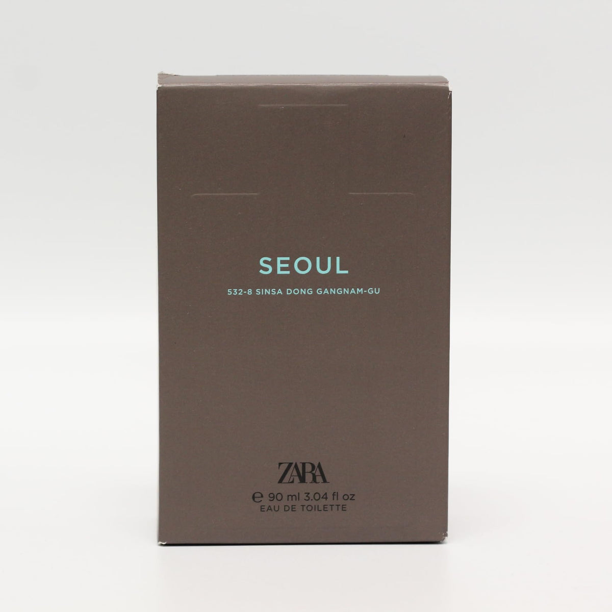 ZARA Man Seoul EDT packaging, premium presentation for gifting or personal luxury.