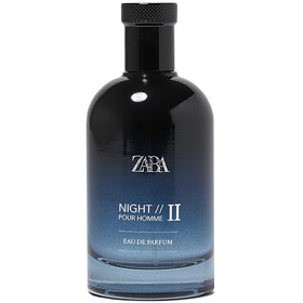 Zara Night Pour Homme II bottle front view for a refined evening scent.