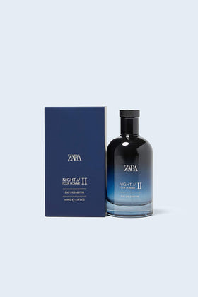 Zara Night Pour Homme II packaging on a shelf for versatile everyday use.
