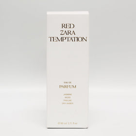 Zara Red Temptation hints of amber-woody base for evening wear.