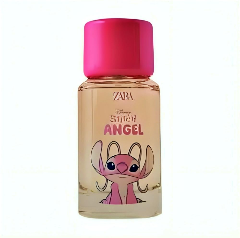 Zara Stitch Angel fruity notes of raspberry, cotton candy, and marshmallow.
