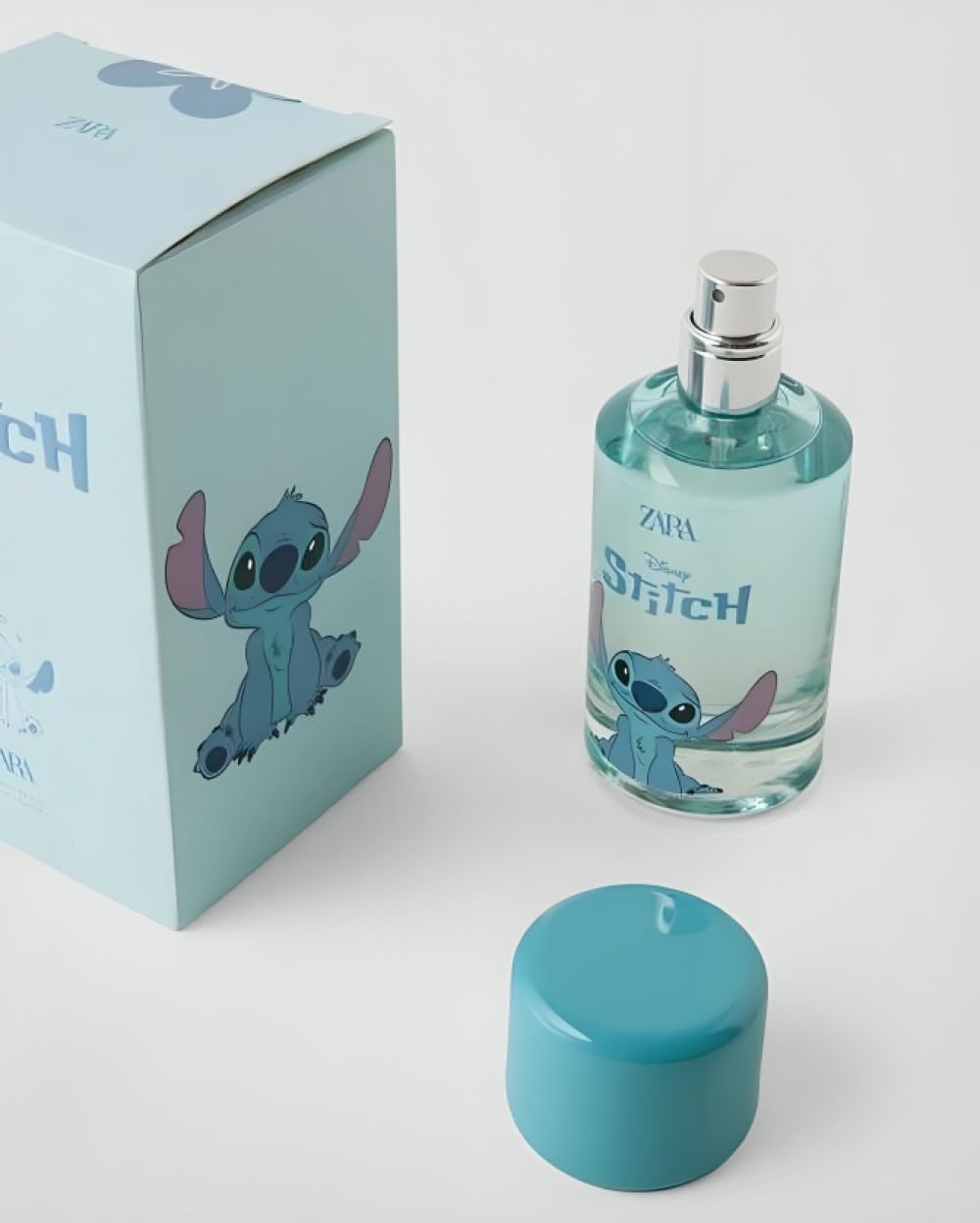 Zara Stitch Kids 50ml bottle, easy to carry for on-the-go spritzes