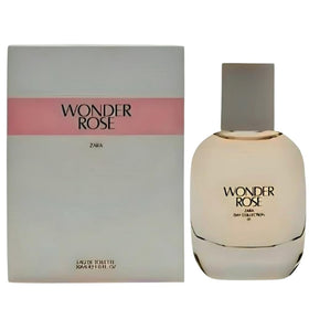 Zara Wonder Rose EDT 30ml bottle shown for daily wear and portability.