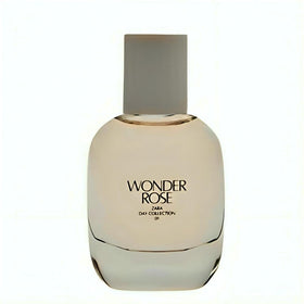 Zara Wonder Rose fruity-floral top notes image, highlighting peach and red berries for a bright mood.