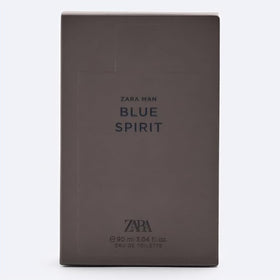 ZARA Man Blue Spirit amber warmth – ideal for evening wear.
