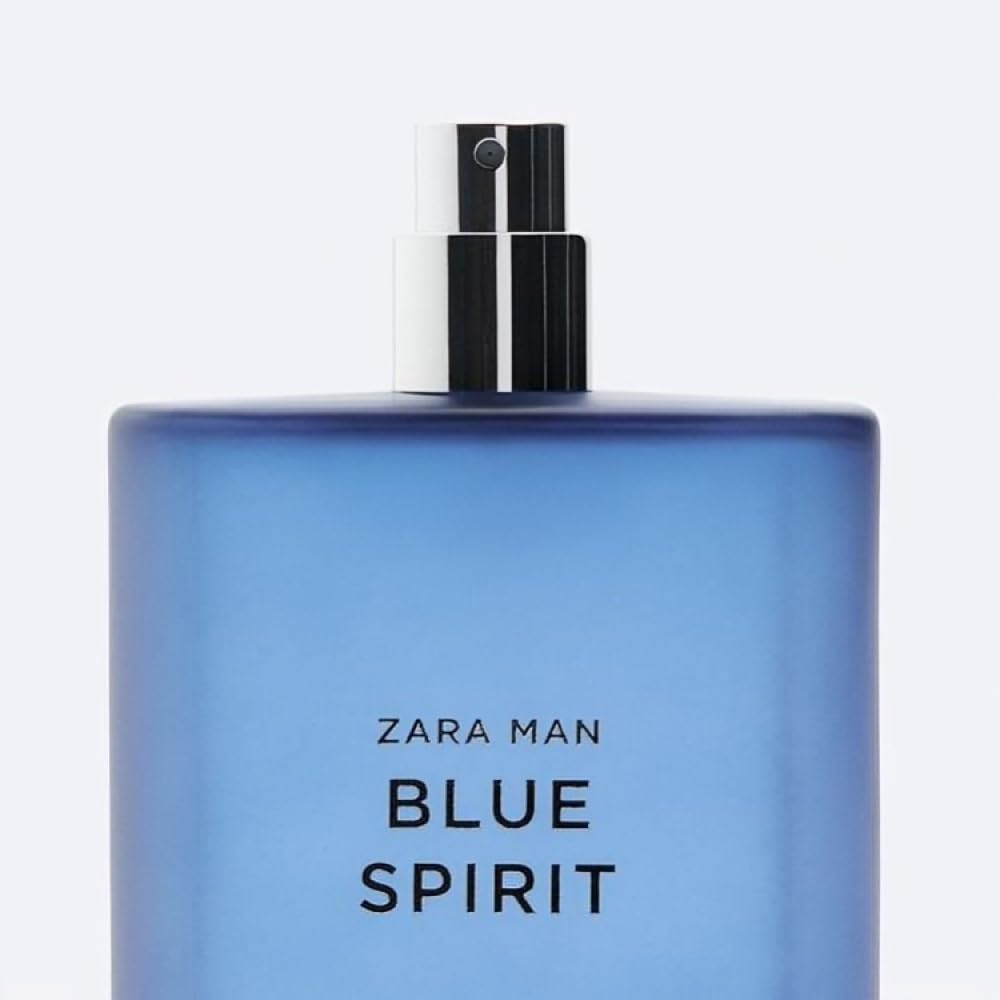 ZARA Man Blue Spirit ylang ylang focus – adds depth and sophistication.