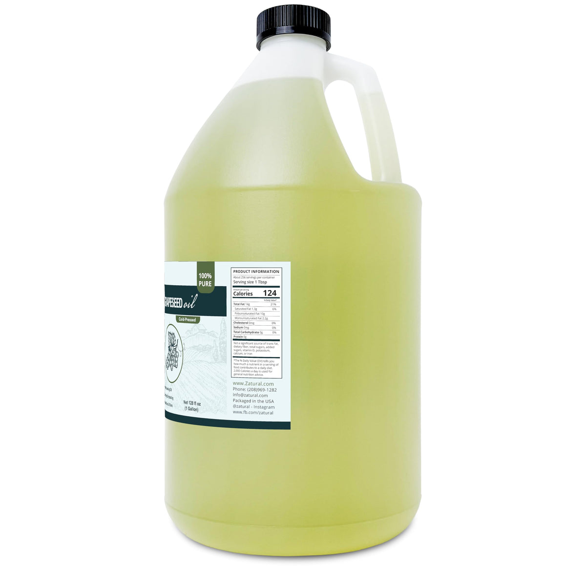 Bulk packaging highlights value and long shelf life.
