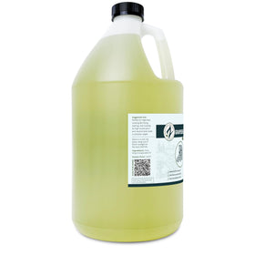 Labeling emphasizes non-GMO and cold-pressed quality.