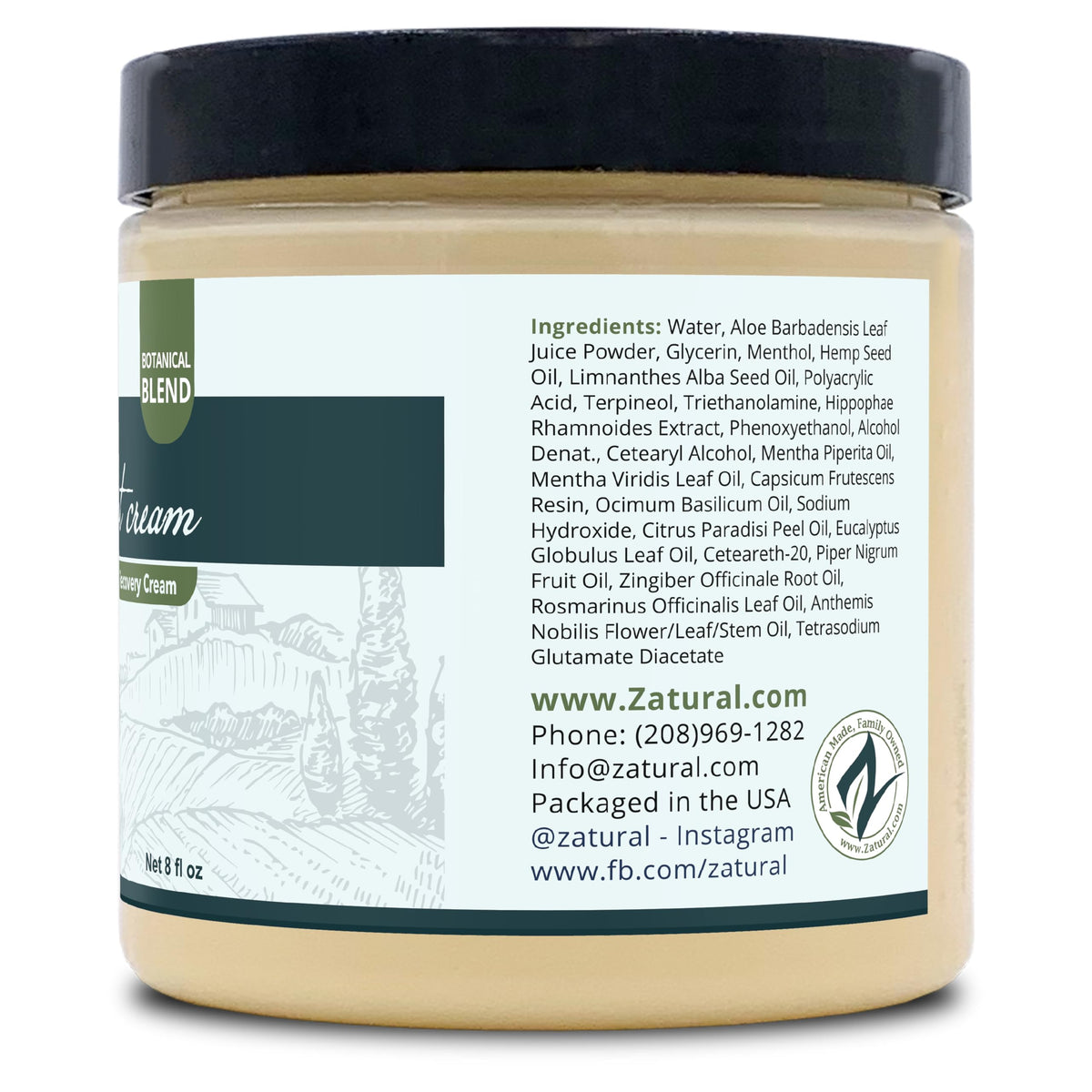 Massage session using Zatural hot cream supports muscle comfort.