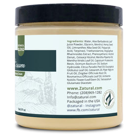 Massage session using Zatural hot cream supports muscle comfort.