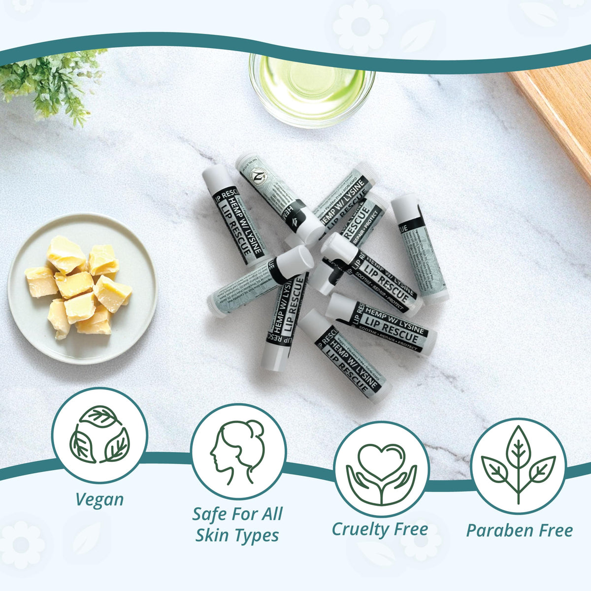 Zatural natural ingredients label highlights no parabens or phthalates.