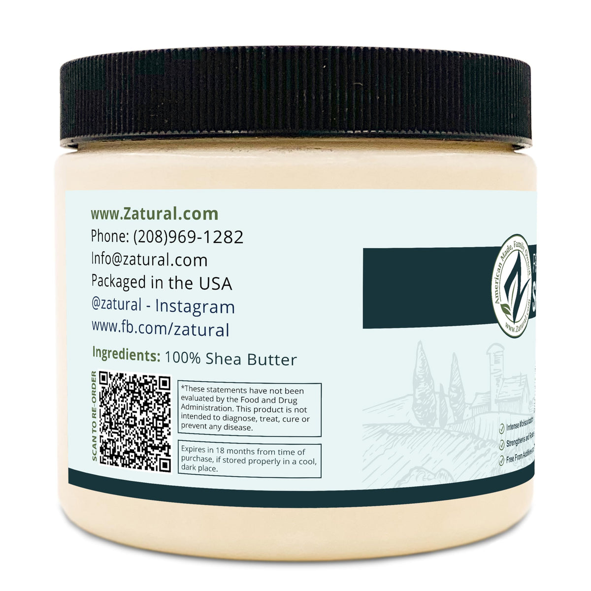 DIY skincare with Zatural Shea Butter ready for recipes.