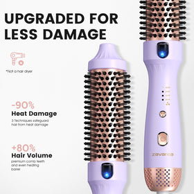 60-minute auto shut-off feature on ZAVAREA for safe, worry-free styling.