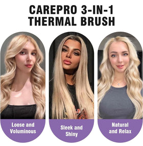 NTC control dial on the ZAVAREA brush enables precise heat settings.