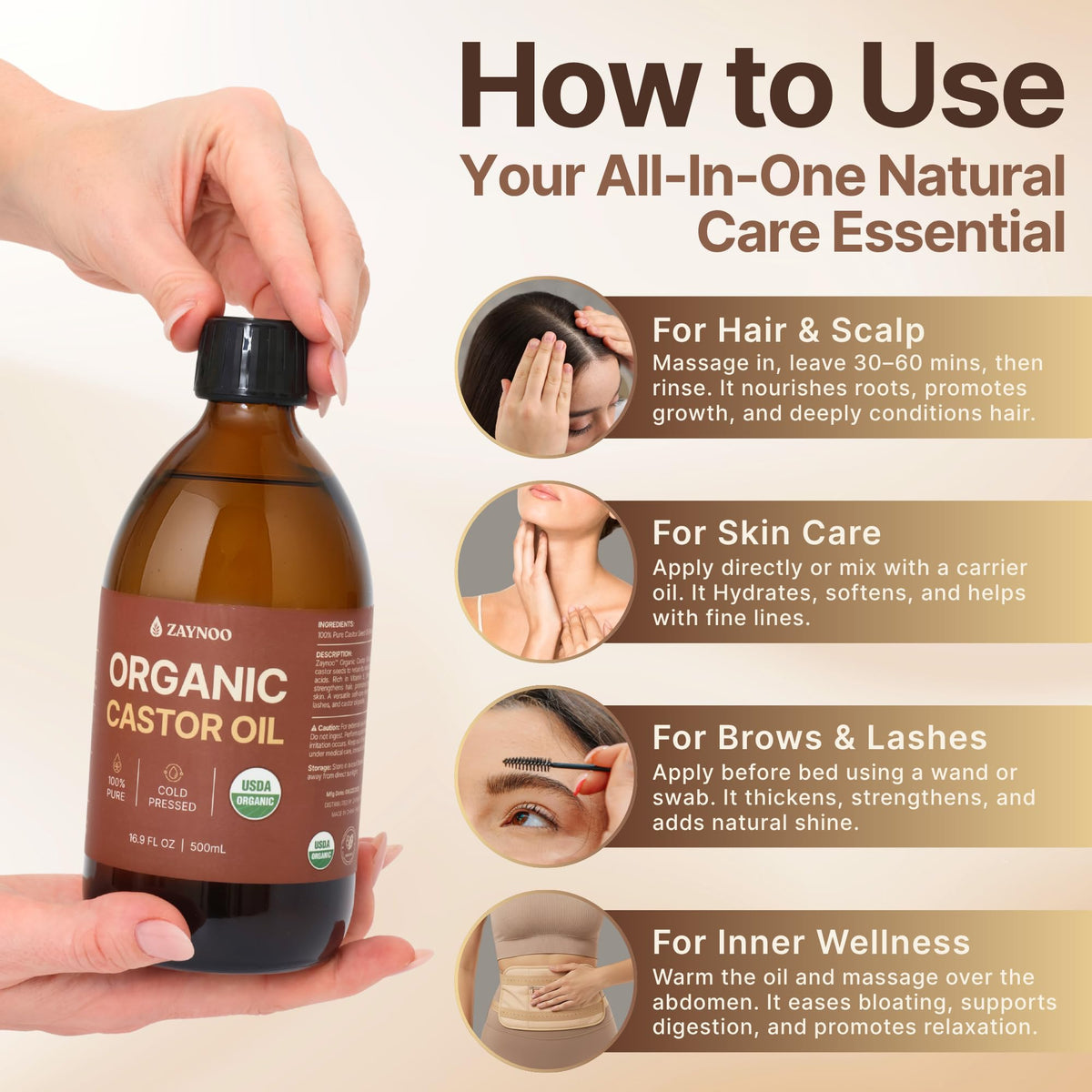 Zaynoo packaging shows gift-ready wellness option for natural beauty.