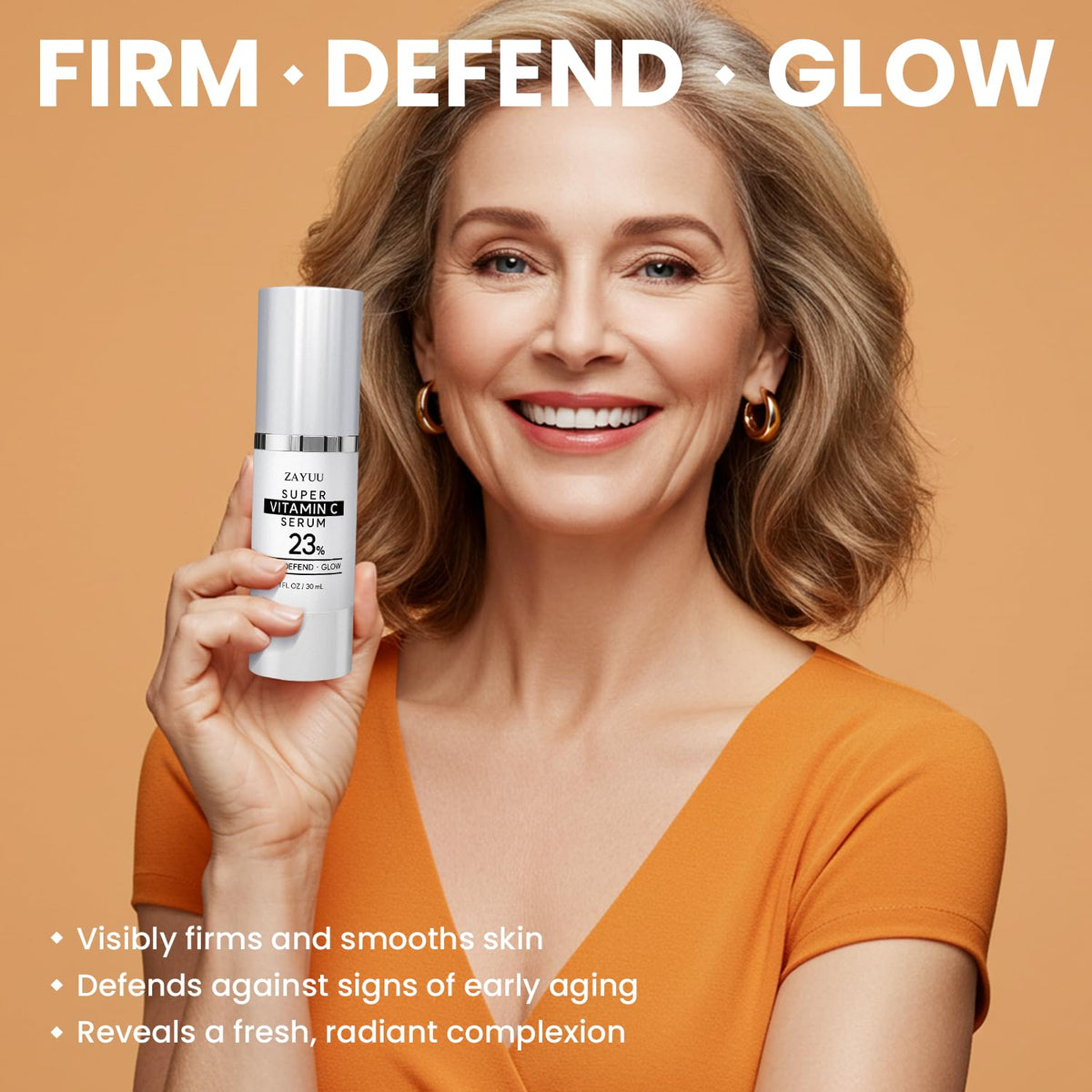 ZAYUU serum dropper dispensing product for precise daily application