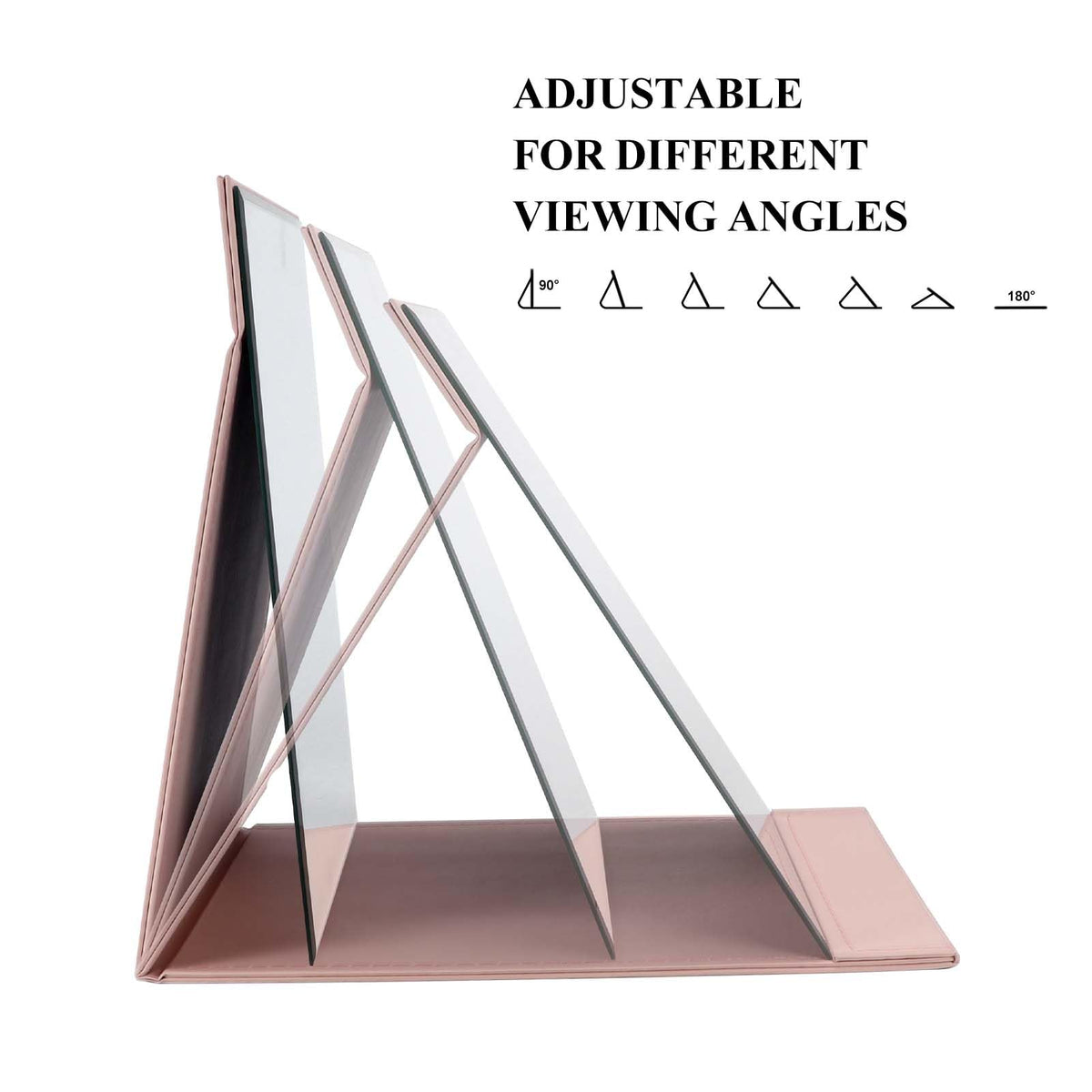 ZBEIVAN travel-friendly foldable mirror ideal for on-the-go touch-ups