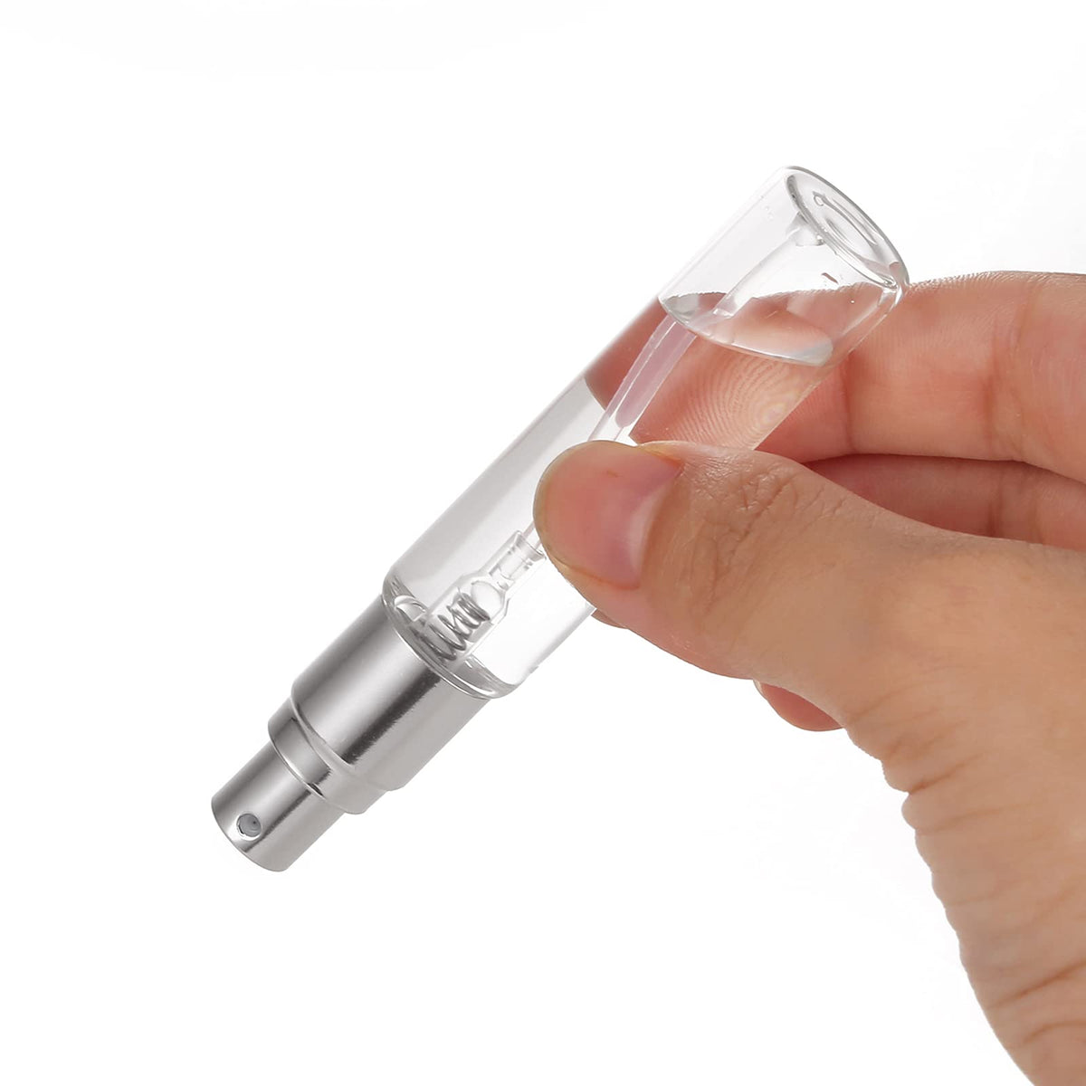 ZbFwmx compact 10ml bottle fits purses and pockets.