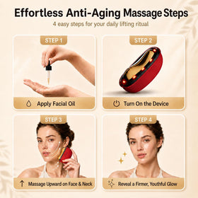ZDEER device glides smoothly with oils for better skin spread.