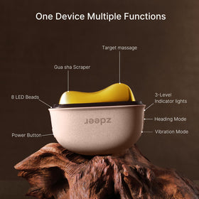ZDEER home spa experience with the device and oils for relaxing routines.