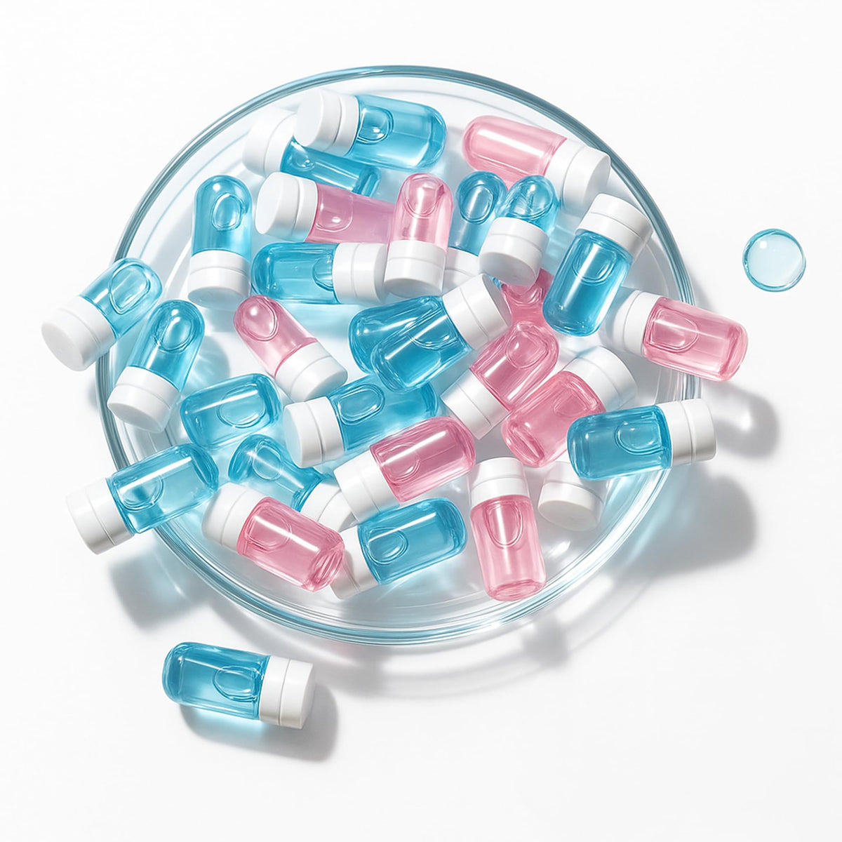Zdiwond rosehip capsule for gentle makeup removal on the go.