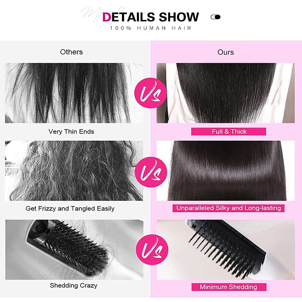 ZDLAQ straight wig suitable for weddings, parties, and daily wear with versatile styling.