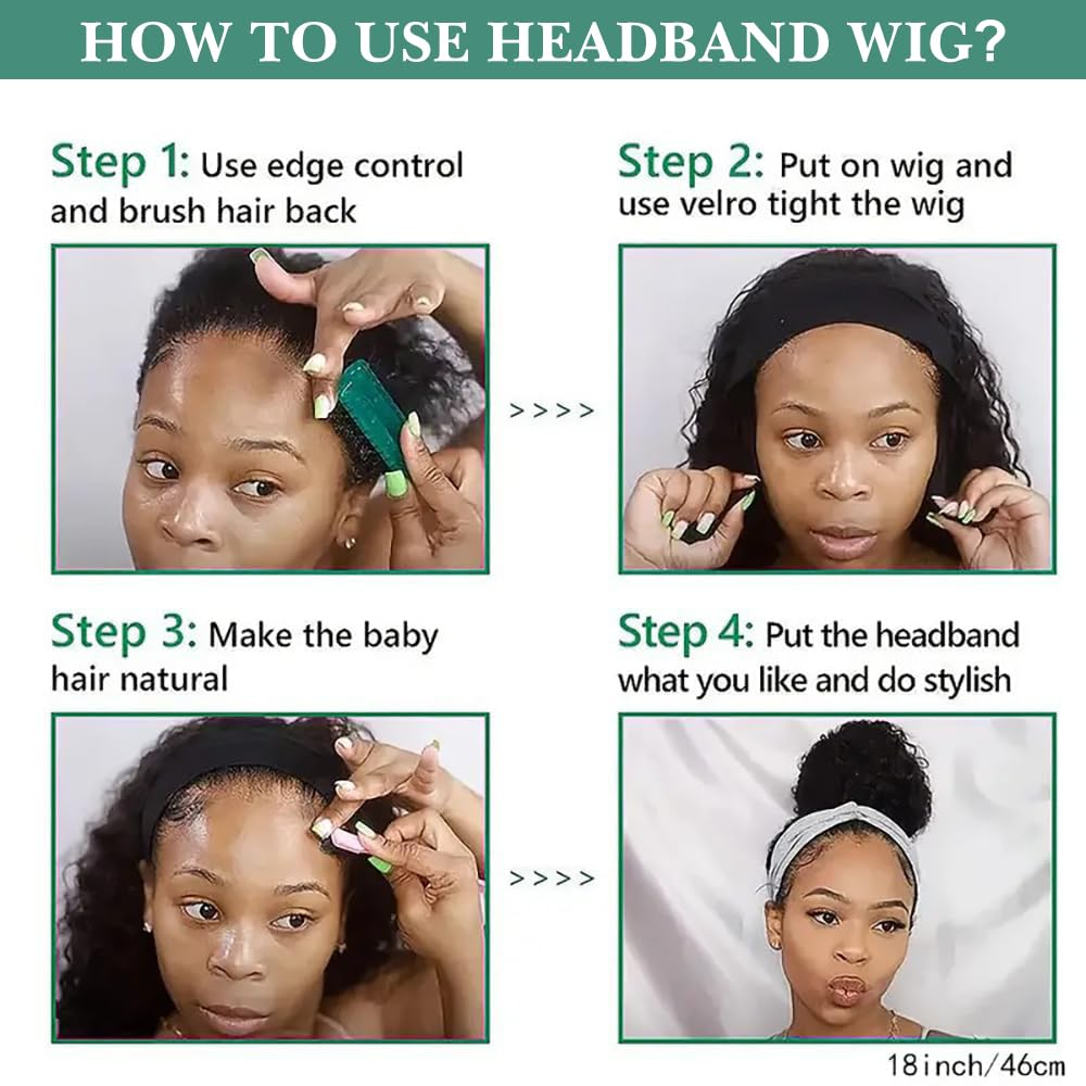 Zealady headband wig dye-ready option for color experimentation at home
