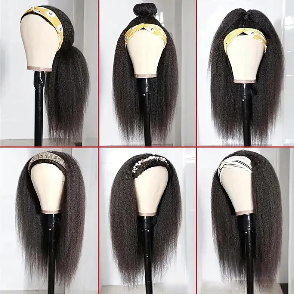Zealady headband wig protective style with no leave-out for busy days