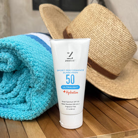 Zealios sport sunscreen on cycling gear for breathable, protected sessions