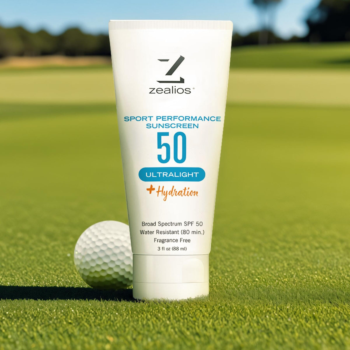 Zealios SPF50 on skin during outdoor run blocks sun while staying comfortable