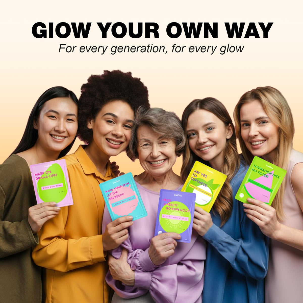 ZealSea avocado solution mask featured for deep hydration in a skincare routine.