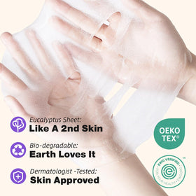 ZealSea kiwi solution mask energizes skin for post-workout care.