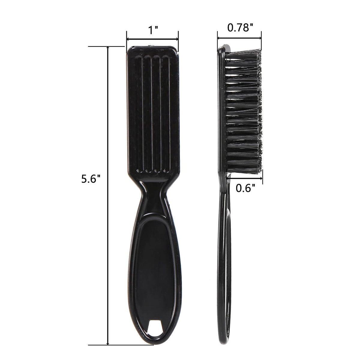 Close-up of ZEAYEA soft nylon bristles for gentle cleaning