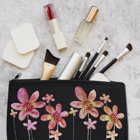 ZeeDix durable black canvas pouch highlights soft fabric and long-lasting use