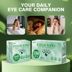 Zeefpod Tea Tree Eye Wipes soothe irritated lids after screen time