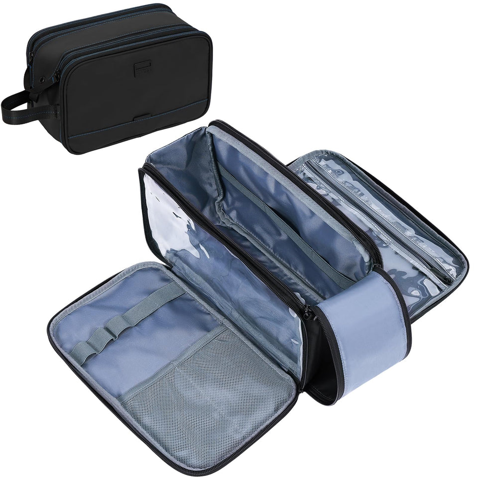 ZEEMO Travel Toiletry Bag front view for easy on-the-go organization