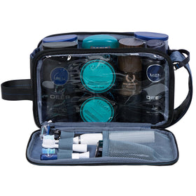 ZEEMO Travel Toiletry Bag full-open side panels enable quick access
