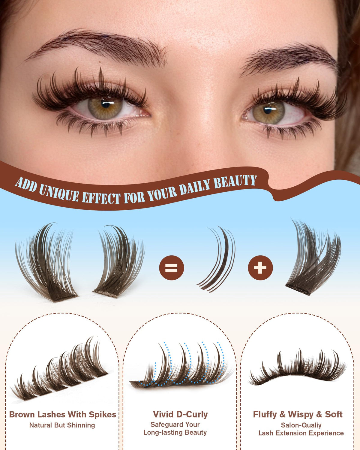 Zegaine complete lash kit on display for versatile styling.