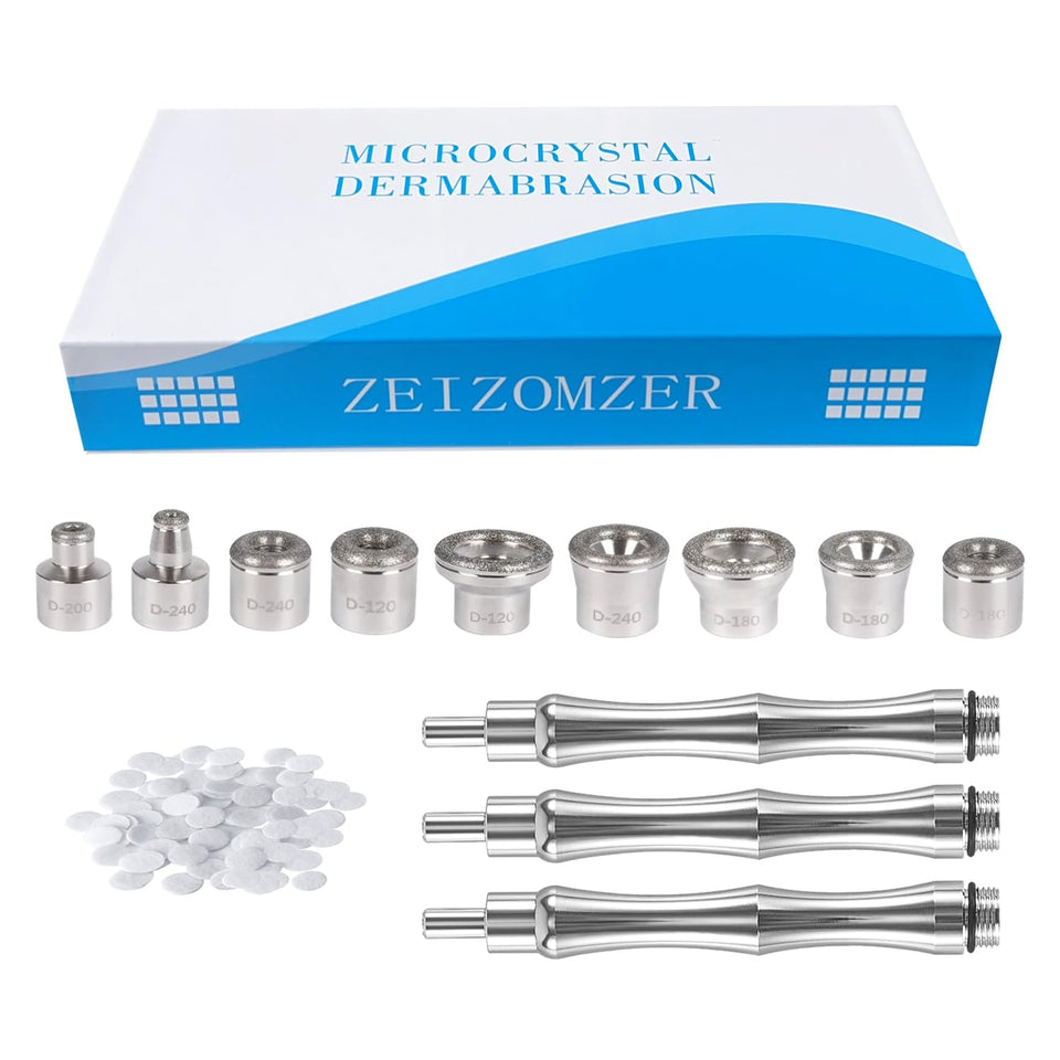 ZEIZOMZER Diamond Dermabrasion Head close-up for precise exfoliation and smoother skin.