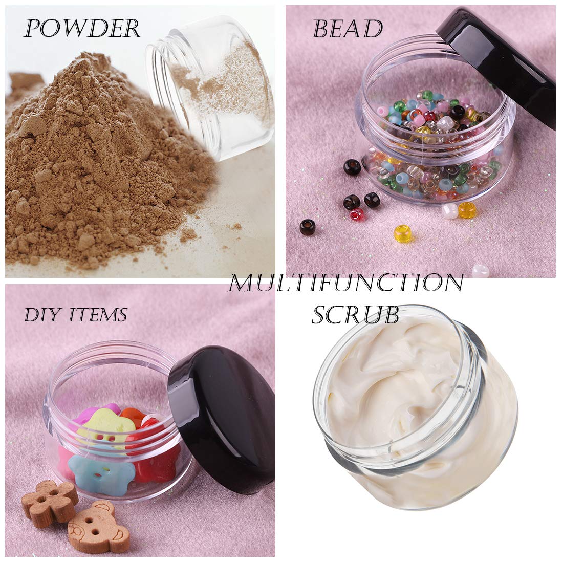 ZEJIA screw-on 5g jar with reliable closure and compact design