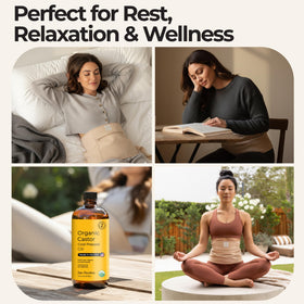 Zen Routine soft cotton wrap close-up: gentle contact reduces leaks during use