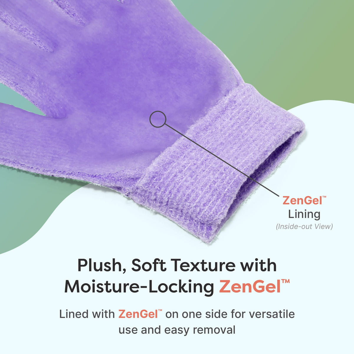 ZenToes Moisturizing Gloves with touchscreen tips for continued use