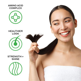 Zenagen Evolve Repair color-safe bottle close-up protects color-treated hair